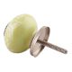 Lime Green Floral Ceramic  Dresser Knobs Online